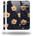 Poppy Orange Navy - Decal Style Vinyl Skin (fits Apple Original iPhone 5, NOT the iPhone 5C or 5S)