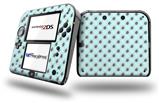 Kearas Daisies Seafoam - Decal Style Vinyl Skin fits Nintendo 2DS - 2DS NOT INCLUDED