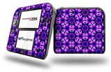 Daisies Purple - Decal Style Vinyl Skin fits Nintendo 2DS - 2DS NOT INCLUDED