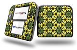 Daisies Yellow - Decal Style Vinyl Skin fits Nintendo 2DS - 2DS NOT INCLUDED