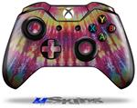 Decal Skin Wrap fits Microsoft XBOX One Wireless Controller Tie Dye Rainbow Stripes
