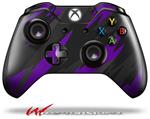 Decal Skin Wrap fits Microsoft XBOX One Wireless Controller Jagged Camo Purple