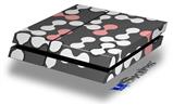 Vinyl Decal Skin Wrap compatible with Sony PlayStation 4 Original Console Locknodes 04 Pink (PS4 NOT INCLUDED)