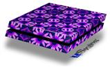 Vinyl Decal Skin Wrap compatible with Sony PlayStation 4 Original Console Daisies Purple (PS4 NOT INCLUDED)