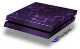Vinyl Decal Skin Wrap compatible with Sony PlayStation 4 Original Console Bokeh Music Purple (PS4 NOT INCLUDED)