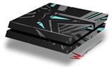 Vinyl Decal Skin Wrap compatible with Sony PlayStation 4 Original Console Baja 0023 Neon Teal (PS4 NOT INCLUDED)