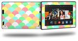 Brushed Cirlces Multi Light - Decal Style Skin fits 2013 Amazon Kindle Fire HD 7 inch