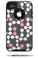 Locknodes 04 Pink - Decal Style Vinyl Skin fits Otterbox Commuter iPhone4/4s Case (CASE SOLD SEPARATELY)