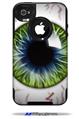 Eyeball Blue Green - Decal Style Vinyl Skin fits Otterbox Commuter iPhone4/4s Case (CASE SOLD SEPARATELY)