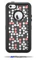 Locknodes 04 Pink - Decal Style Vinyl Skin fits Otterbox Defender iPhone 5C Case (CASE SOLD SEPARATELY)