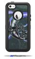 Sea Anemone2 - Decal Style Vinyl Skin fits Otterbox Defender iPhone 5C Case (CASE SOLD SEPARATELY)