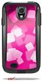 Bokeh Squared Hot Pink - Decal Style Vinyl Skin fits Otterbox Commuter Case for Samsung Galaxy S4 (CASE SOLD SEPARATELY)