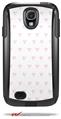 Hearts Pink - Decal Style Vinyl Skin fits Otterbox Commuter Case for Samsung Galaxy S4 (CASE SOLD SEPARATELY)