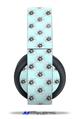 Vinyl Decal Skin Wrap compatible with Original Sony PlayStation 4 Gold Wireless Headphones Kearas Daisies Seafoam (PS4 HEADPHONES  NOT INCLUDED)