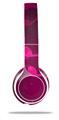 Skin Decal Wrap compatible with Beats Solo 2 WIRED Headphones Bokeh Music Hot Pink (HEADPHONES NOT INCLUDED)