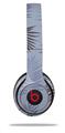 Skin Decal Wrap compatible with Beats Solo 2 WIRED Headphones Palms 01 Purple On Purple (HEADPHONES NOT INCLUDED)