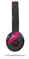 Skin Decal Wrap compatible with Beats Solo 2 WIRED Headphones Jagged Camo Hot Pink (HEADPHONES NOT INCLUDED)