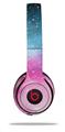 Skin Decal Wrap compatible with Beats Solo 2 WIRED Headphones Dynamic Pink Galaxy (HEADPHONES NOT INCLUDED)