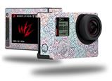 Flowers Pattern 08 - Decal Style Skin fits GoPro Hero 4 Silver Camera (GOPRO SOLD SEPARATELY)