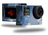 Bokeh Hex Blue - Decal Style Skin fits GoPro Hero 4 Silver Camera (GOPRO SOLD SEPARATELY)