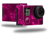 Bokeh Music Hot Pink - Decal Style Skin fits GoPro Hero 4 Black Camera (GOPRO SOLD SEPARATELY)