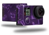 Bokeh Music Purple - Decal Style Skin fits GoPro Hero 4 Black Camera (GOPRO SOLD SEPARATELY)