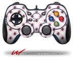 Kearas Daisies Diffuse Glow Pink - Decal Style Skin fits Logitech F310 Gamepad Controller (CONTROLLER SOLD SEPARATELY)