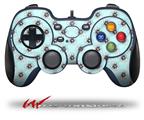 Kearas Daisies Seafoam - Decal Style Skin fits Logitech F310 Gamepad Controller (CONTROLLER SOLD SEPARATELY)