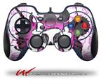 Cartoon Skull Pink - Decal Style Skin fits Logitech F310 Gamepad Controller (CONTROLLER SOLD SEPARATELY)