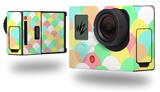 Brushed Cirlces Multi Light - Decal Style Skin fits GoPro Hero 3+ Camera (GOPRO NOT INCLUDED)