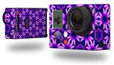 Daisies Purple - Decal Style Skin fits GoPro Hero 3+ Camera (GOPRO NOT INCLUDED)