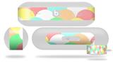 Decal Style Wrap Skin fits Beats Pill Plus Brushed Cirlces Multi Light (BEATS PILL NOT INCLUDED)