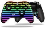 Stripes Rainbow - Decal Style Skin fits Microsoft XBOX One ELITE Wireless Controller