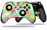 Brushed Cirlces Multi Light - Decal Style Skin fits Microsoft XBOX One ELITE Wireless Controller