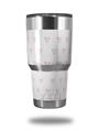 Skin Decal Wrap for Yeti Tumbler Rambler 30 oz Hearts Pink (TUMBLER NOT INCLUDED)
