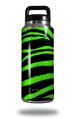 WraptorSkinz Skin Decal Wrap for Yeti Rambler Bottle 36oz Zebra Green  (YETI NOT INCLUDED)