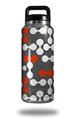 WraptorSkinz Skin Decal Wrap for Yeti Rambler Bottle 36oz Locknodes 04 Red  (YETI NOT INCLUDED)
