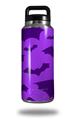 WraptorSkinz Skin Decal Wrap for Yeti Rambler Bottle 36oz Deathrock Bats Purple  (YETI NOT INCLUDED)