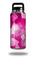 WraptorSkinz Skin Decal Wrap for Yeti Rambler Bottle 36oz Bokeh Squared Hot Pink  (YETI NOT INCLUDED)