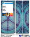 iPod Nano 4G Skin - Tie Dye Peace Sign 107