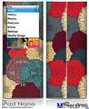 iPod Nano 4G Skin - Flowers Pattern 04
