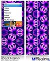 iPod Nano 4G Skin - Daisies Purple