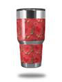 WraptorSkinz Skin Wrap compatible with RTIC 30oz ORIGINAL 2017 AND OLDER Tumblers Crabs and Shells Coral (TUMBLER NOT INCLUDED)