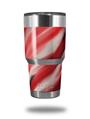WraptorSkinz Skin Wrap compatible with RTIC 30oz ORIGINAL 2017 AND OLDER Tumblers Paint Blend Red (TUMBLER NOT INCLUDED)