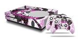 WraptorSkinz Decal Skin Wrap Set works with 2016 and newer XBOX One S Console and 2 Controllers Cartoon Skull Pink
