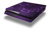 Vinyl Decal Skin Wrap compatible with Sony PlayStation 4 Slim Console Bokeh Music Purple (PS4 NOT INCLUDED)