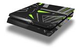 Vinyl Decal Skin Wrap compatible with Sony PlayStation 4 Slim Console Baja 0023 Lime Green (PS4 NOT INCLUDED)