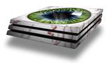 Vinyl Decal Skin Wrap compatible with Sony PlayStation 4 Pro Console Eyeball Blue Green (PS4 NOT INCLUDED)