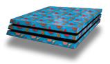 Vinyl Decal Skin Wrap compatible with Sony PlayStation 4 Pro Console Crabs and Shells Blue Medium (PS4 NOT INCLUDED)