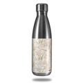 Skin Decal Wrap for RTIC Water Bottle 17oz Flowers Pattern 17 (BOTTLE NOT INCLUDED)